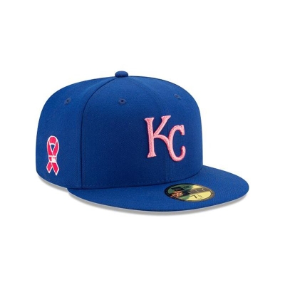 Sapca New Era Kansas City Royals MLB Mother's Day 59FIFTY Fitted - Albastri